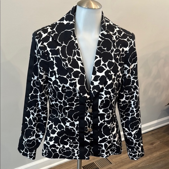 Andries Collection *no size Stylish Black and White Women's Jacket - Picture 1 of 10
